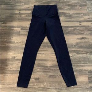 Lululemon wunder under full length pant in navy